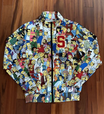 The Simpsons Men s Full Zip Bomber Jacket XL ...