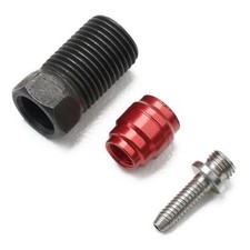 Tuyau de frein �� disque insert barbe et olive avec ��crou de raccordement pour