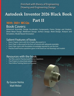 Autodesk Inventor 2026 Black Book Part II | Gaurav Verma (u. a.) | Taschenbuch