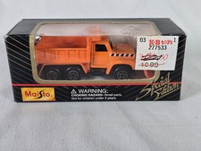 Maisto Special Edition 1990 Citycounty Snow Plow Orange New 187 Scale Diecast Maisto Special Edition 1990 Citycounty Snow Plow Orange New 187 Scale Diecast