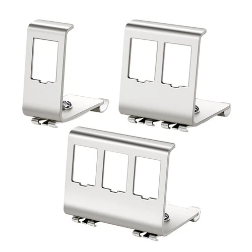 DIN Rail Compatible Mounting Solution with Reinforced Metal Structure for Data