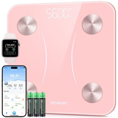 Smart Scale Body Weight Digital Bathroom BMI Muscle Bluetooth Analyzer 400lb