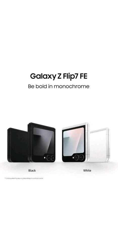 Samsung Galaxy Z Flip7 FE 5G 256GB Black - (Unlocked) (Dual Sim) - UK Model BNIB - Image 4 of 4