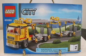 LEGO TOWN CITY TRAFFIC 60060 AUTO TRANSPORTER INVENTORIED COMPLETE W/ MANUALS