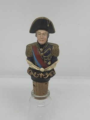 Vintage Vice Admiral Horatio Nelson Wine Bottle Cork Stopper