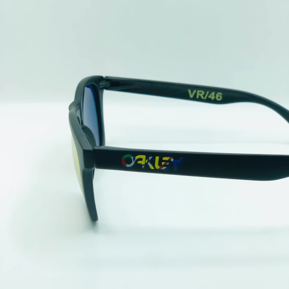 Солнцезащитные очки унисекс Oakley Frogskins Like, черные красные поляризованные - Изображение 4 из 4