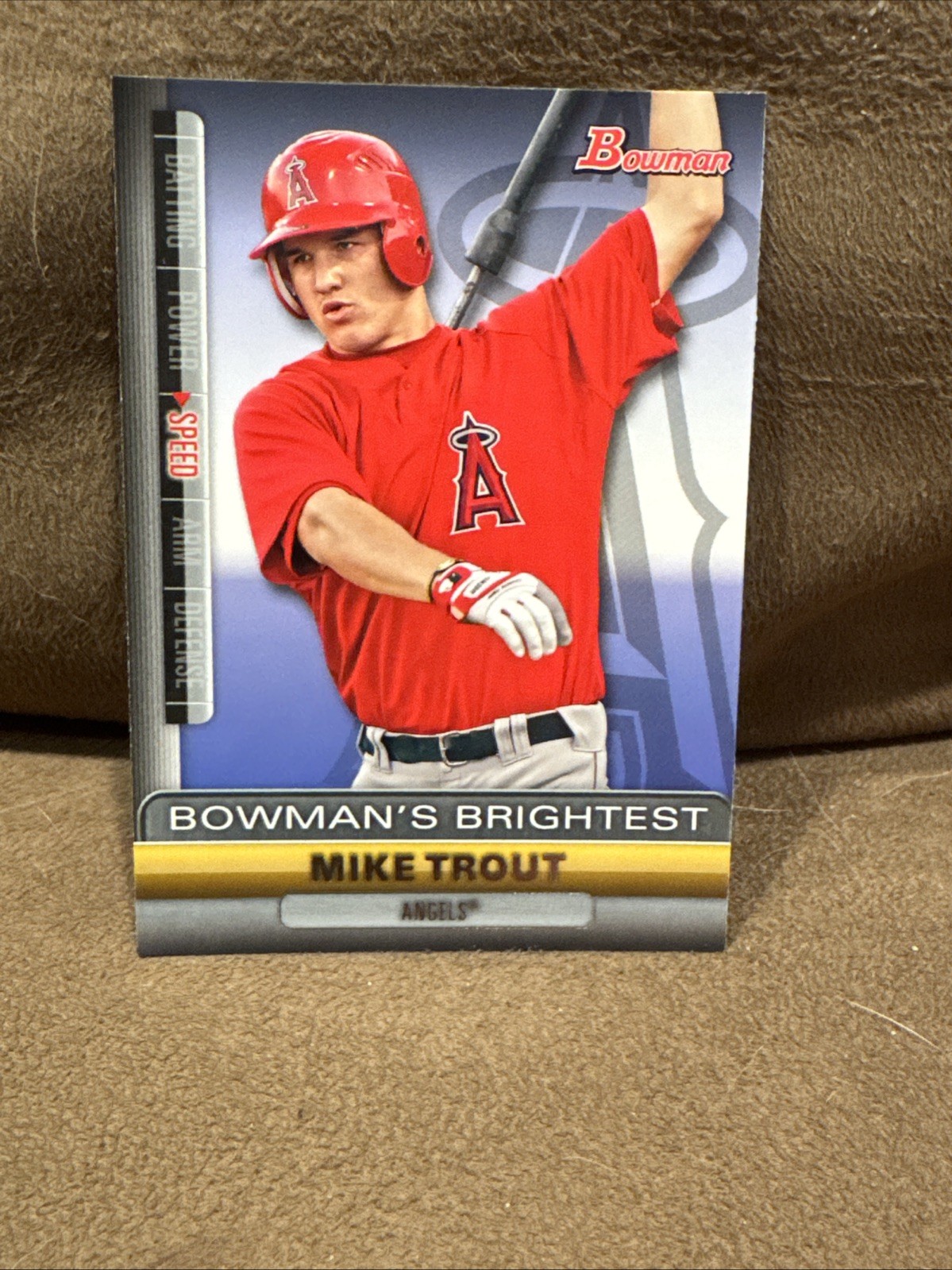 2011 Bowman - Bowman's Brightest Mike Trout #BBR6 (RC)