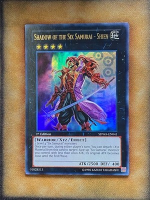 Yugioh Shadow of the Six Samurai - Shien SDWA-EN041 Ultra Rare 1st Ed NM