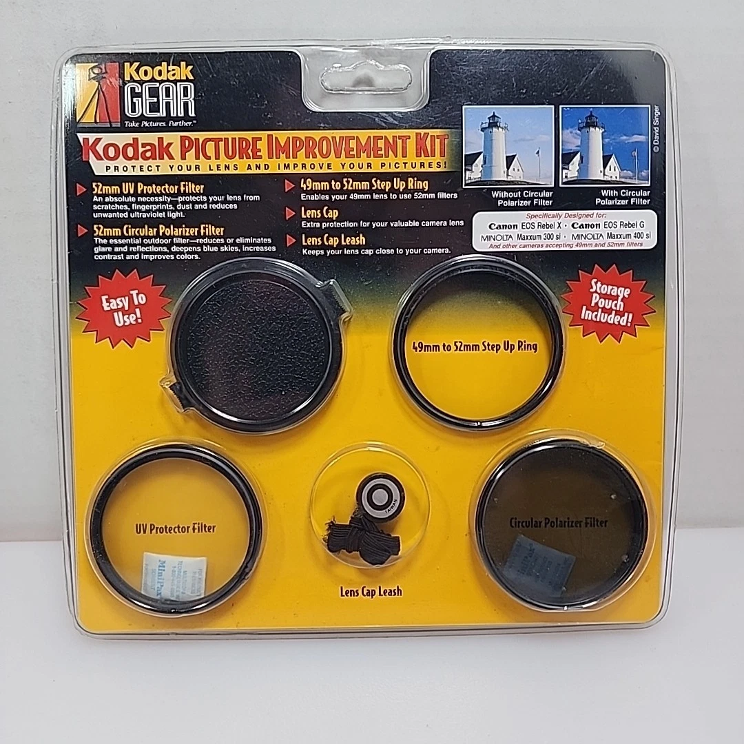 Preços baixos em Filtros de lentes de câmera Kodak UV | eBay Preços baixos em Filtros de lentes de câmera Kodak UV | eBay