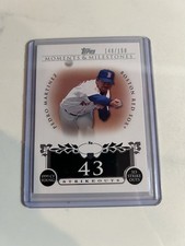 Topps 2008 Moments & Milestones Pedro Martinez #141-71 Red Sox MLB Baseball /150