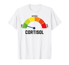 Low Cortisol Levels v Meme T-Shirt