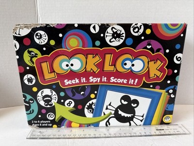 Look Look Seek It spy it Score it Matching board game