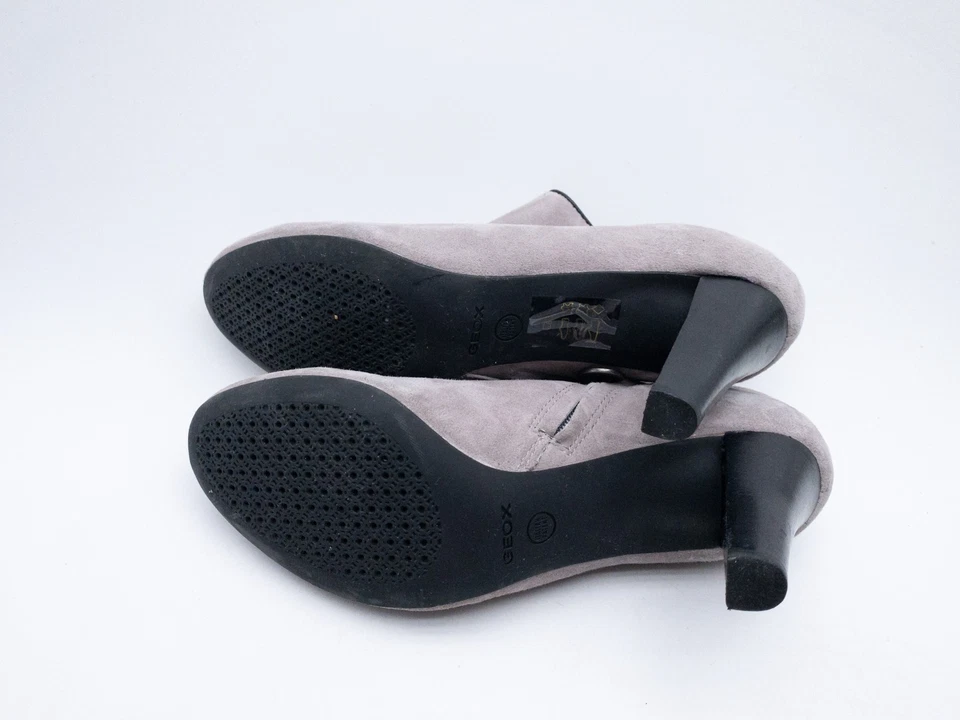 GEOX Bottines Pour Femmes En Cuir À Talons Taille 40 EU Art. 34759-80 - Photo 4/4