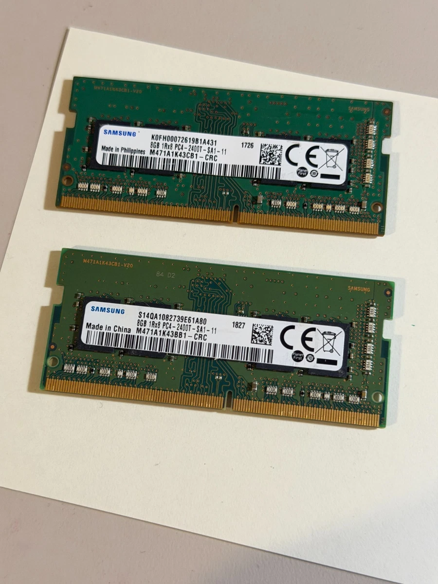 Samsung PC4-19200 (DDR4-2400) Bus Speed Computer RAM 16 GB Total