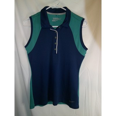 Nike Golf Tour Performance Women's Sleeveless Polo Shirt Athletic Small