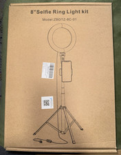 8  Selfie Ring Light Kit with Tripod  Phone Holder   New
