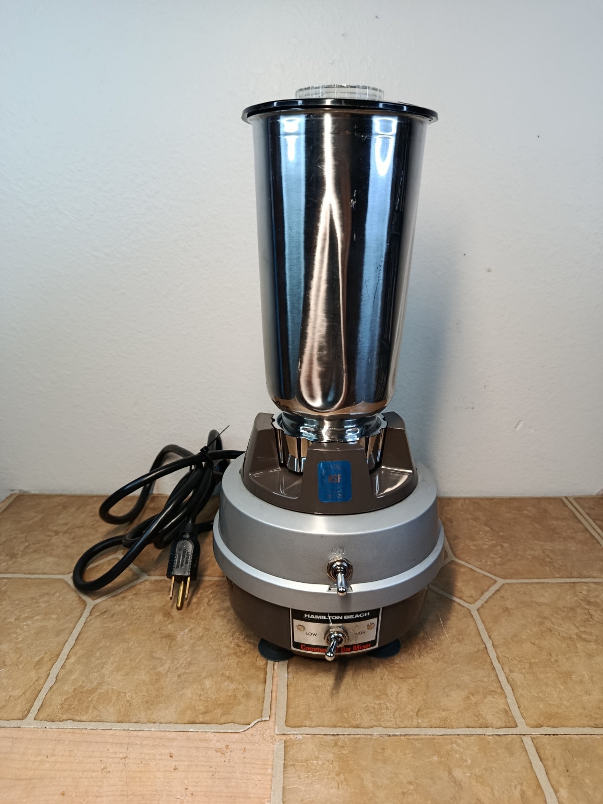 Hamilton Beach Commercial Bar Mixer Blender 909 & Stainless 
