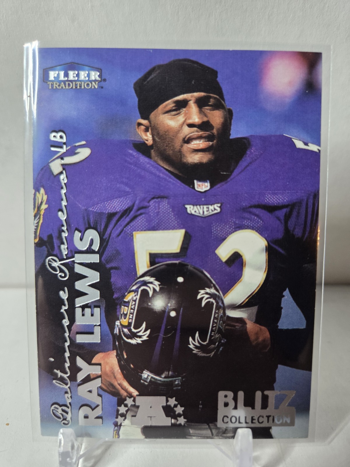 1999 Fleer Tradition #137BC Blitz Collection Ray Lewis