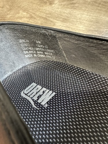 Drew Damen Berlin schwarze Leder Halbschuhe orthopädisch Größe 9M - Bild 7 von 8