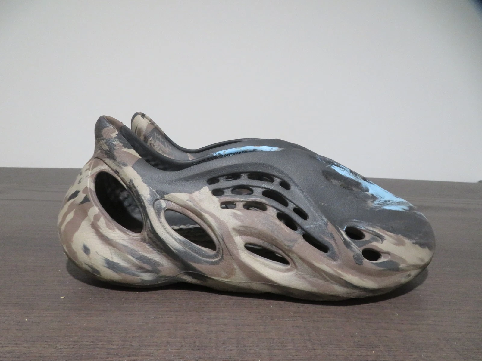 Scarpe Adidas Yeezy Foam Runner Uomo Taglia 12 MX Cinder Slip On Sneakers Casual