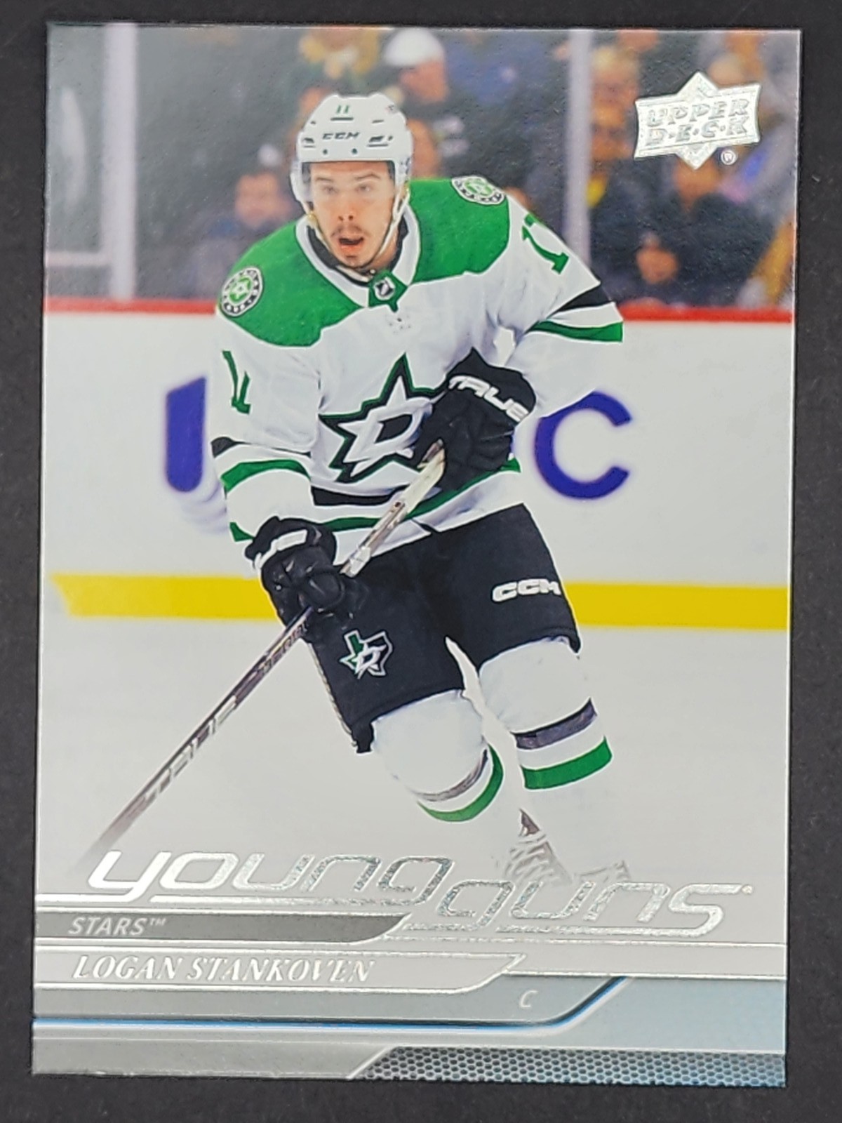 2024-25 Upper Deck #244 Logan Stankoven Young Guns