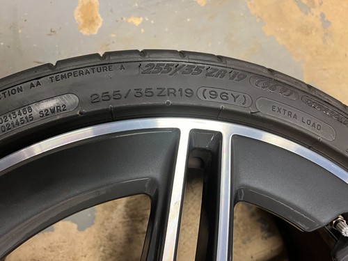2017-2023 Mercedes-AMG C63S Coupe Wheels Tires TPMS 19" Front Rear Set of 4 - Picture 9 of 18