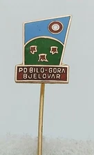 CLIMBING MOUNTAINEERING CROATIA - PD BILO- GORA Bjelovar, old pin KASUN 1960s