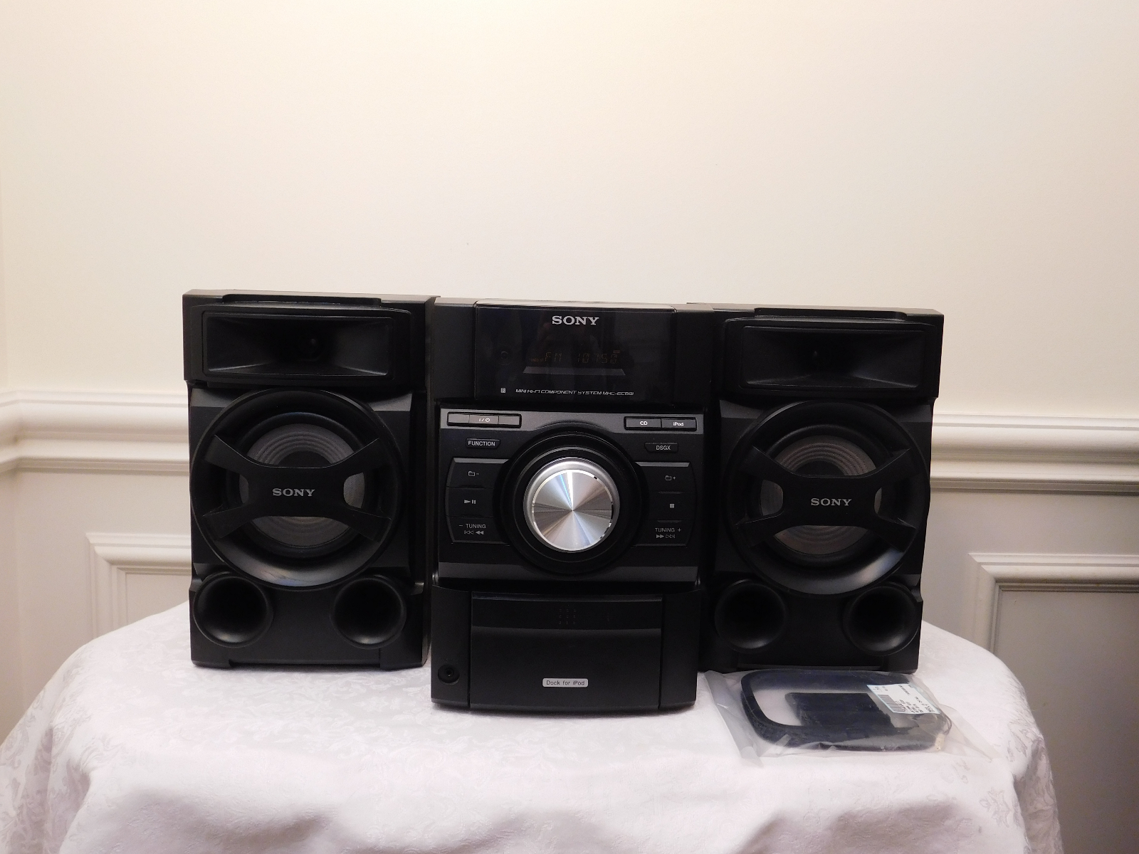 sony bookshelf stereo system