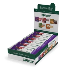 Standard Process StandardBar - Gluten-Free Protein Bar - 18 Bar Pack - Berry