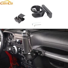 Passenger Side Cup Bottle Holder Mount Bracket For Jeep Wrangler JK JKU 2011-18