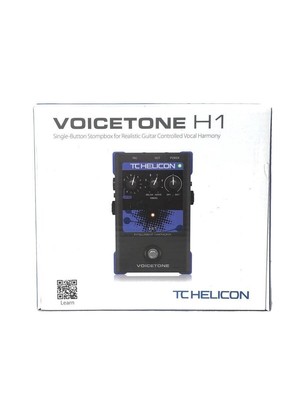 TC HELICON Voicetone H1 Intelligent Harmony Effect Pedal Stomp Brand new Track