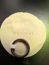 Muslim Black Essential Band Ring Size 11 Men's Nominal Jewelry