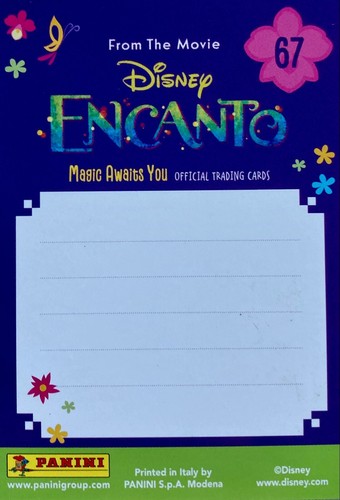 Panini Disney Encanto Trading Card Collection - Singles Buy 4 Get 10 Free - Picture 72 of 208