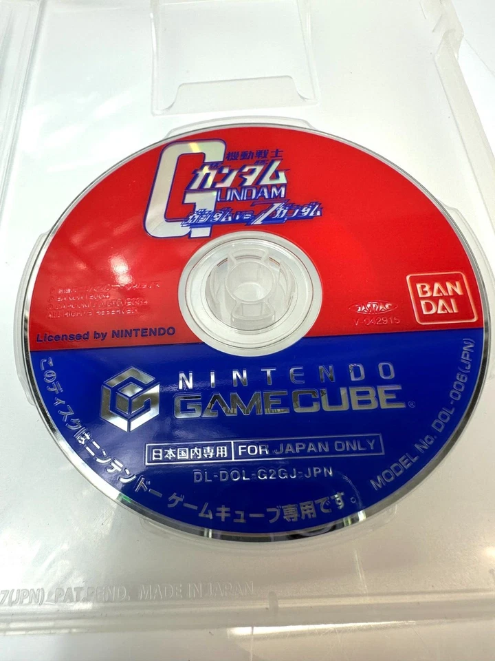 Gundam VS Z Gundam Nintendo GameCube BANDAI Box & Manual Included Japan NTSC-J  - Image 4 of 4