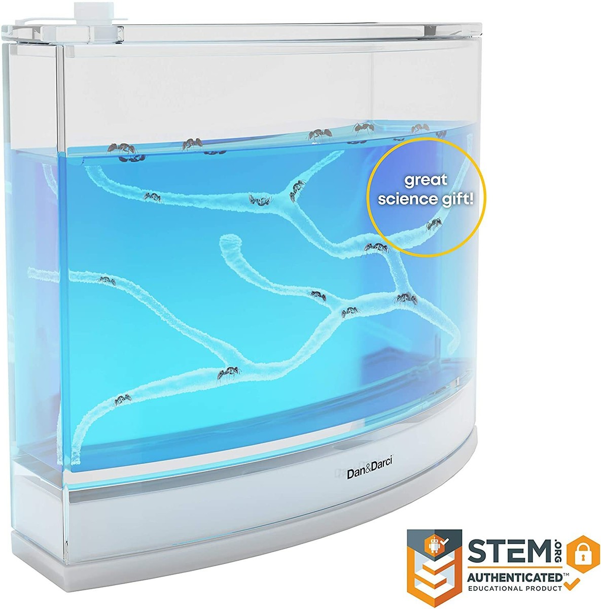 Light-up Ant Habitat for Kids - Ant Colony with Nutrient Rich Gel