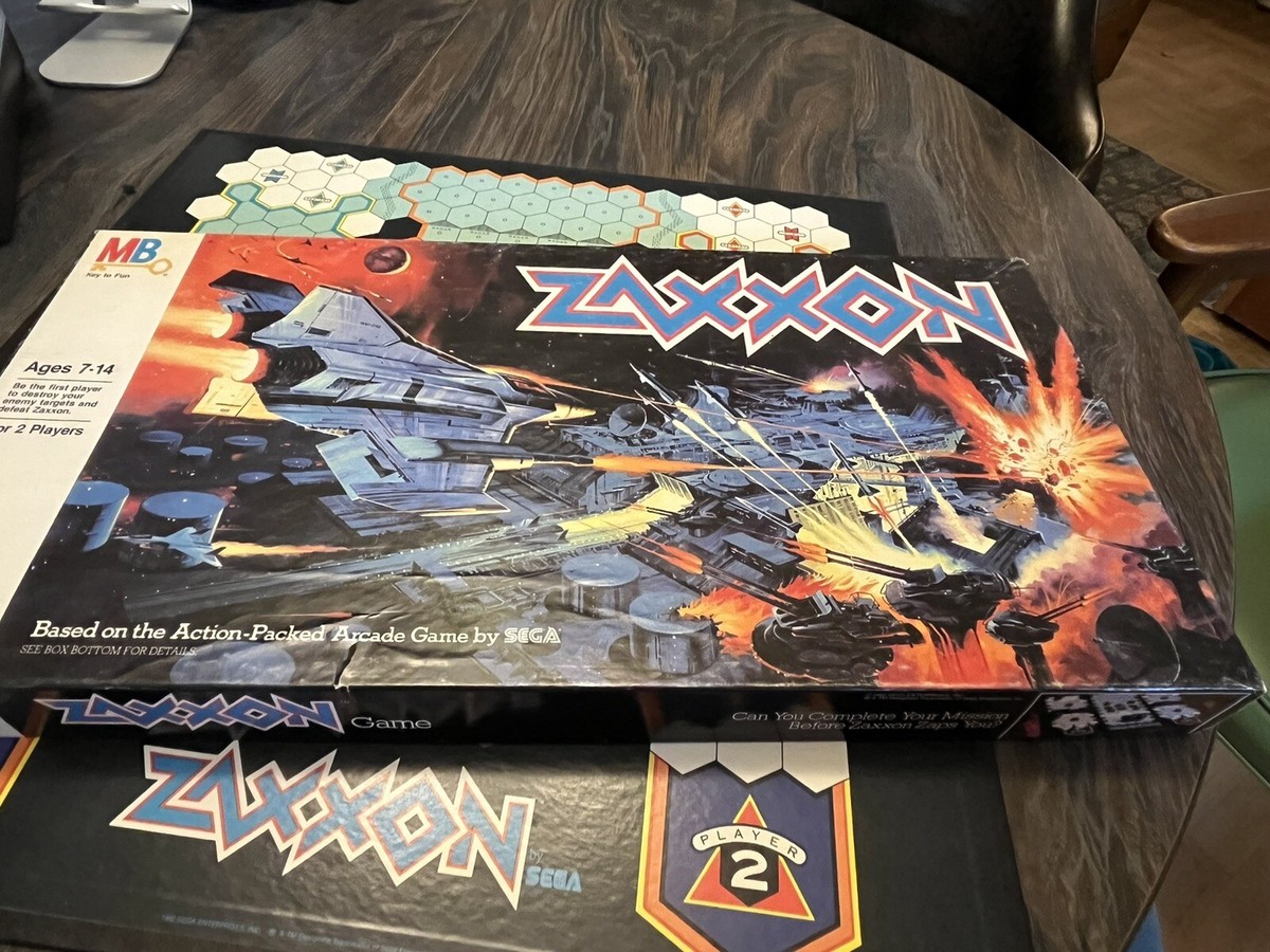 Vintage ZAXXON Board, 1982 SEGA | eBay