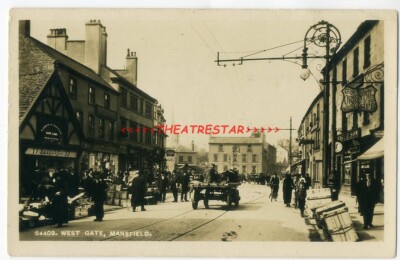 RP MANSFIELD West Gate RAG + BONE CART Oriental Café CLOTHING HALL Nottinghamshire