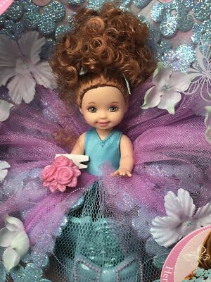 Mattel Barbie Kelly & Friends Flower Girl Bouquet Redhead Wedding 