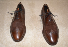 GORGEOUS SALVATORE FERRAGAMO "NUBUCK  LEATHER" ITALY MADE OXFORDS 9 D 895