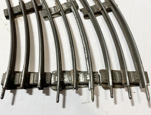 Prewar American Flyer 0 Gauge Curve Track - 8 Sections - Picture 3 of 12