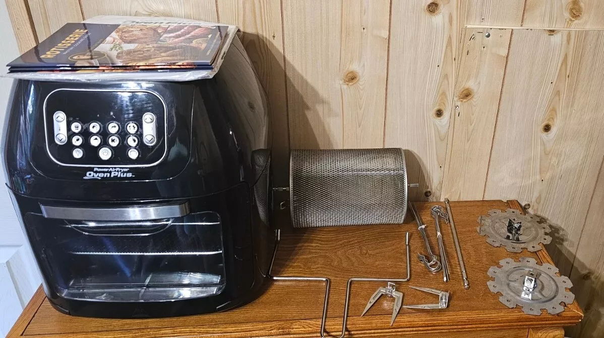 POWER AIR FRYER OVEN w/ Rotisserie As Seen On TV