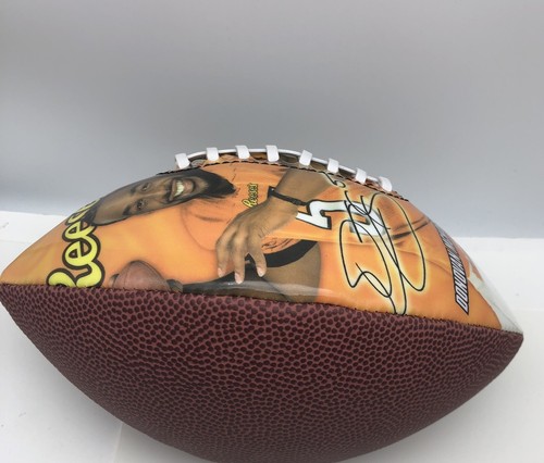 TOM BRADY MCNABB HERSHEY PROMO MINI FOOTBALL Super Bowl XXXIX PATS EAGLES - Picture 3 of 7