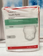 New Cardinal Health Youth Pull Ups Diapers Packages Size: S/M 38-65lb 17 Count