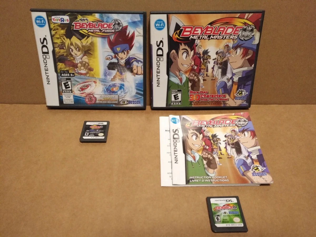 Beyblade Metal Fusion Metal Masters Nintendo DS eBay