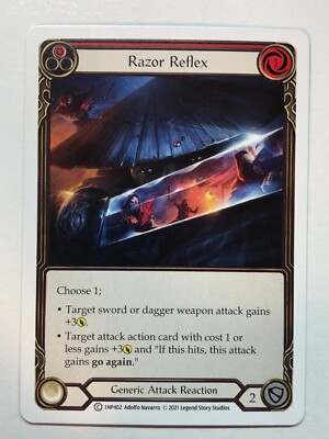 Flesh and Blood Razor Reflex プロモ Flesh And Blood History Pack Vol.1 Razor Reflex (Red) 1HP402 NM/M