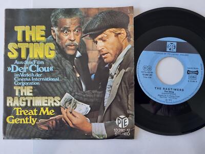The Ragtimers - The Sting 7'' Vinyl Germany/ ROBERT REDFORD COVER