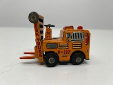 Vtg Yonezowa Japan F-157 Tin Litho Friction Fork Lift Truck Toy As Is