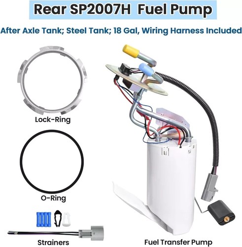 SP2007H Kraftstoffpumpenaggregat hinten für Ford F Super Duty F150 F250 F350 1992 1993 - Bild 6 von 7