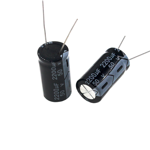 10 Piezas Condensador Electrolítico 2200µF 50V 105°C - 16x25mm Para Reparaciones Electrónicas