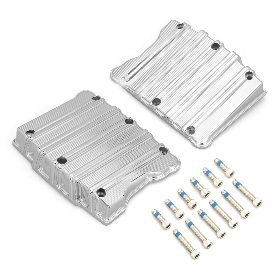 Chromed Gauge Rocker Box Top Cover For Harley Twin Cam Street Glide FLHTK 10-16 — 第 2/4 张图片